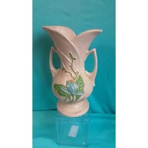 Vintage Hull Art Pottery "Magnolia" Vase 14 In  T4